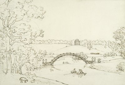 Stourhead, c.1780s by Copplestone Warre Bamfylde